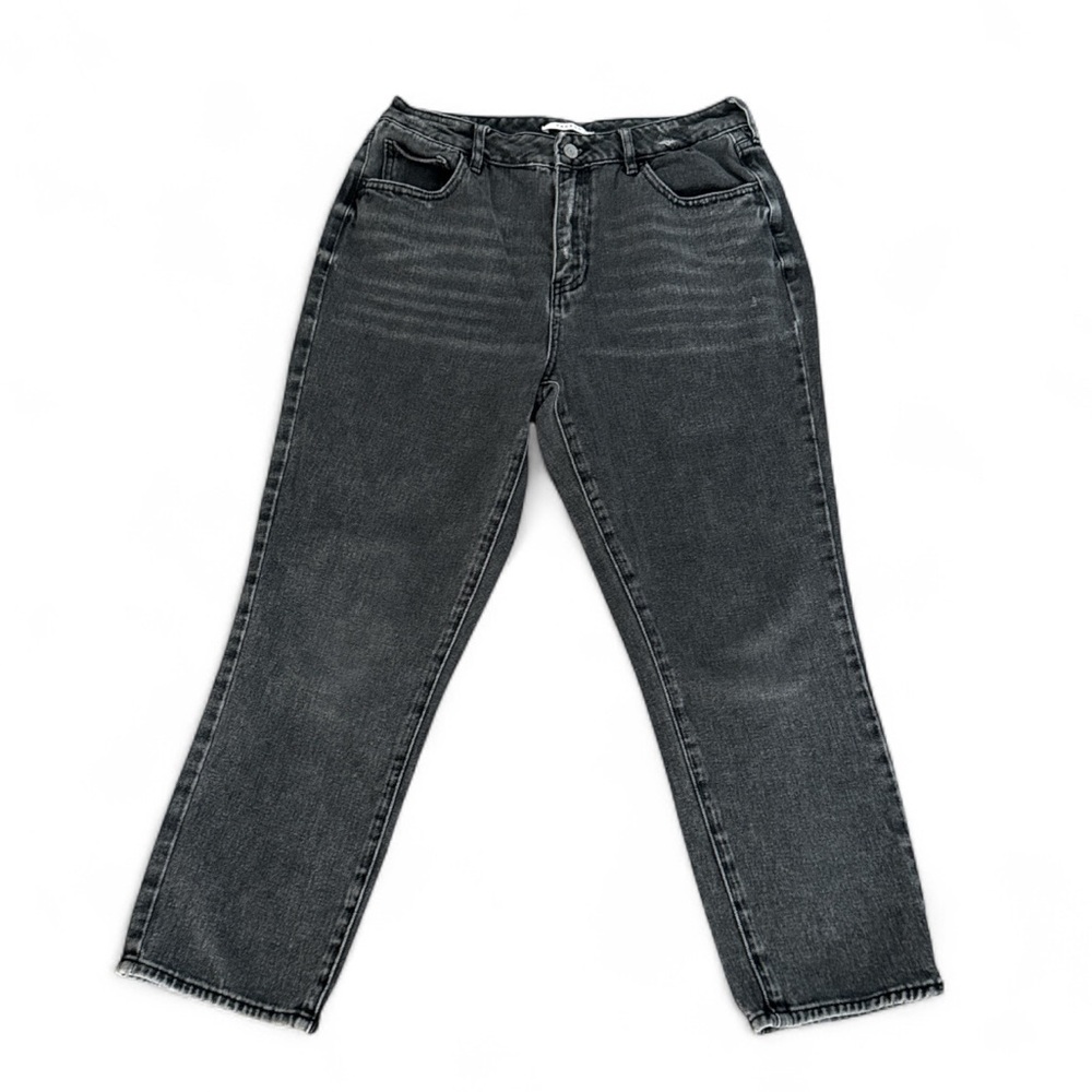 Pacsun High Rise Black Wash Mom Jean